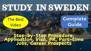 Study in Sweden without IELTS | From India | For International Students | Study Visa