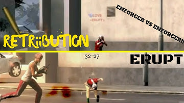 RETRIIBUTION TAKES DOWN ERUPT 4v4 32-27 ENF vs ENF SHOWDOWN! APB CLAN WARS PS4