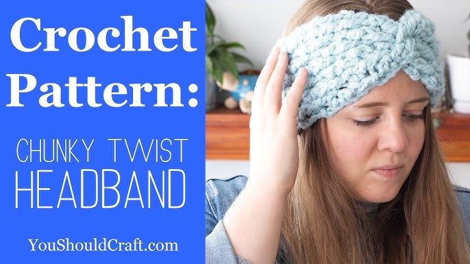 Golden Fave Twist Headband - Free Crochet Pattern – Mama In A Stitch