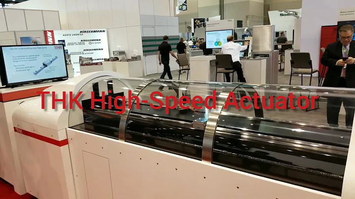 THK High-Speed Actuator, Accuracy at 15 Meters Per Second