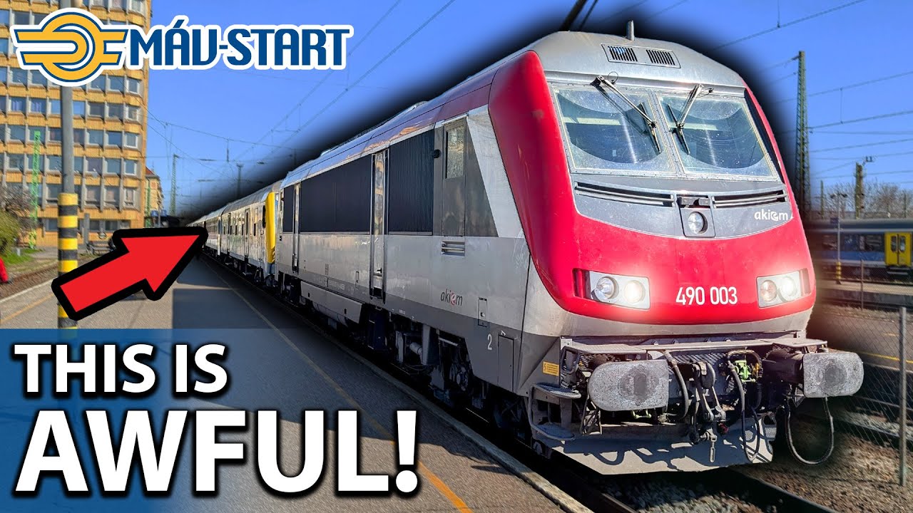 The Complete MESS That Is Hungarian Railways in 2025 ("NEW" French Trains!?)