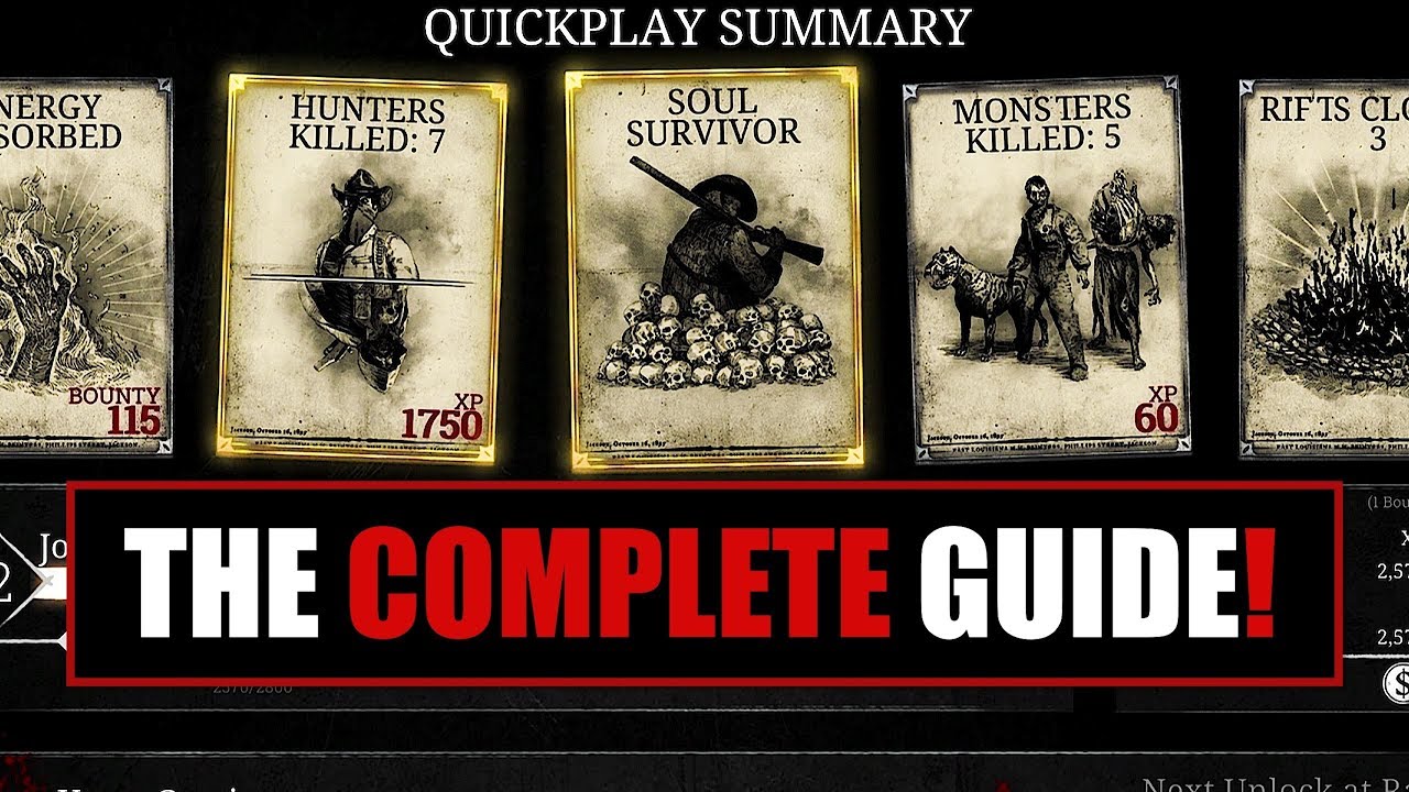 QuickPlay Guide! Hunt Showdown - YouTube