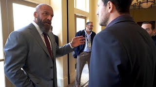 Triple H shows his executive side before his war with Batista: Triple H's Road to WrestleMania