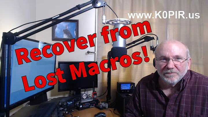 DM780 Digital Master 780 Macro Management - Never Lose Macros Again!