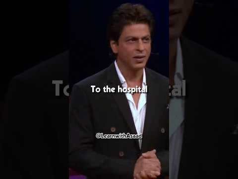 Shahrukh Khan telling