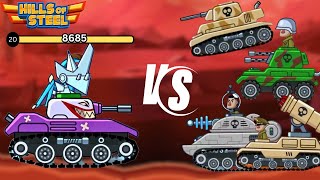 REAL JOKER 🆚 All ENEMIES | Adventure Mode | Hills of steel screenshot 2
