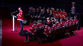 Complete 1998 Stanley Cup anniversary ceremony