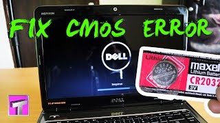 How to fix CMOS Checksum Error in a Laptop (Dell Inspiron n4010)