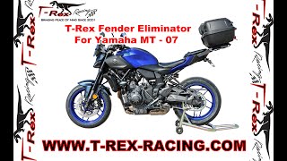 T-Rex Fender Eliminator For Yamaha MT-07