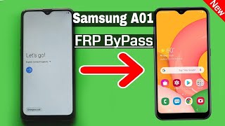 Samsung Galaxy A01 Frp Bypass Google Account Lock  Android 10 2020