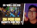 QUAL O FARM DE UM DUO LOW LVL JOGANDO POUCO ?? TIBIA