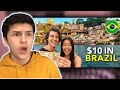 $10 In Brazil ! What Can It Get You ? |🇬🇧UK Reaction