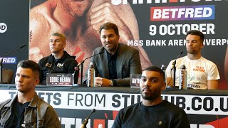 : ANTHONY FOWLER VS LIAM SMITH FULL PRESS CONFERENCE FT SHANE McGUIGAN