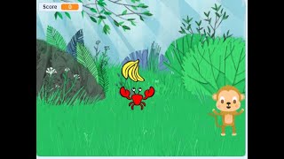 Monkey Game using MIT scratch