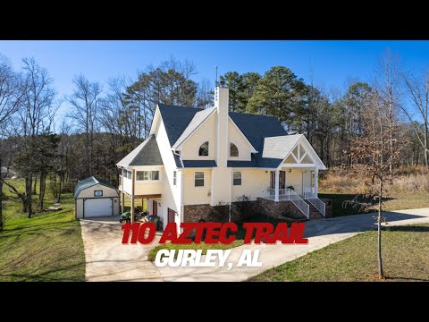110 Aztec Trail, Gurley, AL home video tour