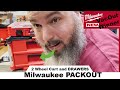 MILWAUKEE Tools PACKOUT 2-WHEEL CART Unboxing(WORK DOLLY) 48-22-8415 and Drawers + VACOUT WINNER