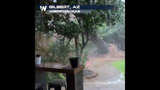 Strong Winds LASH Phoenix AZ Metro From Monsoon Storms
