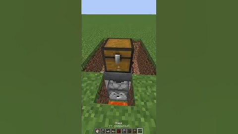 Minecraft: Trash bin tutorial! #shorts