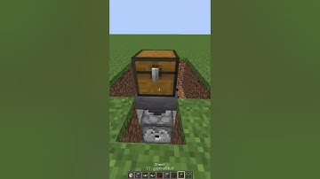 Minecraft: Trash bin tutorial! #shorts