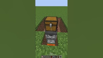 Minecraft: Trash bin tutorial! #shorts