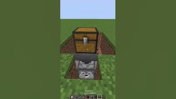 Minecraft: Trash bin tutorial! #shorts