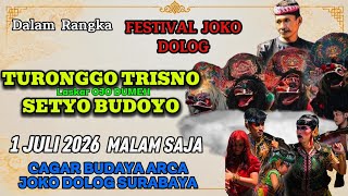 LIVE HARI INI ‼️🥳 Jaranan TURONGGO TRISNO SETYO BUDOYO  - Live in Arca Joko Dolog SURABAYA
