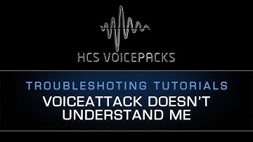 04b. Troubleshooting Part 1 - VoiceAttack Doesn