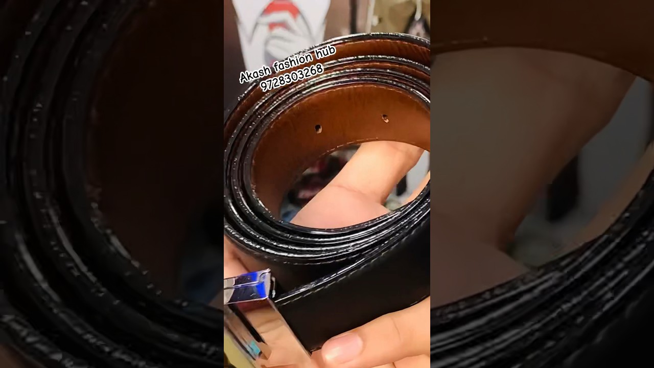 Premium logo belts available at store || 