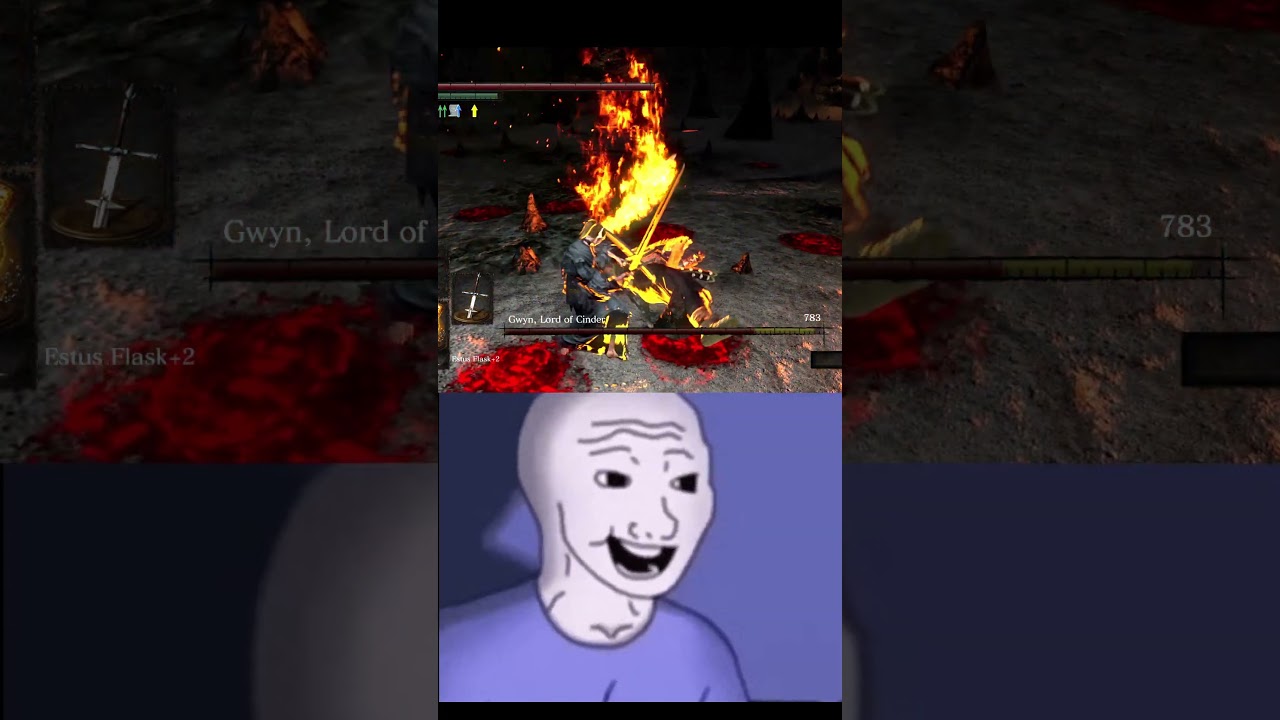 Parrying Gywn Vs Parrying Soul of Cinder