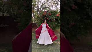 gown with shrug ✨? trending fashion beautiful viral stylishcute anarkali shorts gowndreses