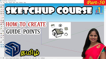 (தமிழ்)Tamil - Part 50 How to Use  Sketchup Standard Views Tool
