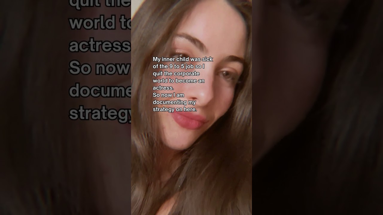 This is just the start so if my acting journey hits home, this profile is for you 🍿.