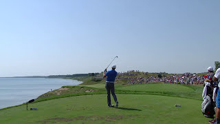 "Good Shot Jordan" as Jordan Spieth Stiffs Tee Shot | 2015 PGA Championship