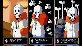 {batalha contra ts underswap PAPYRUS colorido Create your frisk} {battle it ts underswap papyrus}