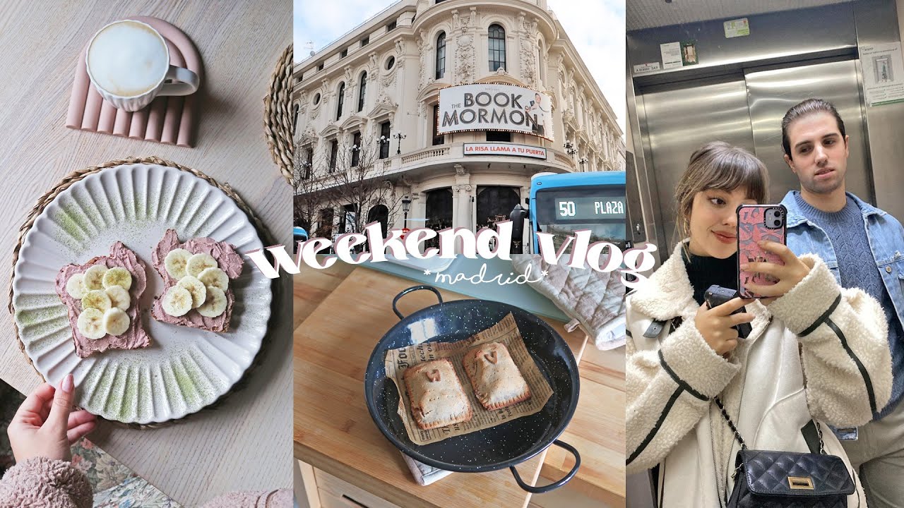 vlog fin de semana l Viaje Express a Madrid, Mean girls, musicales y haciendo pop tarts!