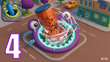 Hole.io - Gameplay Walkthrough Part 4 (Android,iOS)