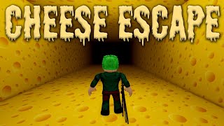 CHEESE ESCAPE!! | Roblox Horror