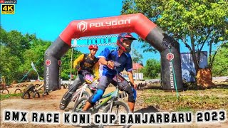 BMX RACE KONI CUP BANJARBARU 2023 || DIRT CHAMPIONSHIP  || FULL SPEED COMPETITION ~ ISSI  #fyp #fypシ screenshot 1