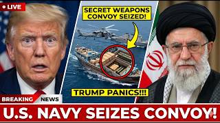 The U.S. Navy Just SEIZED a Secret Iranian Weapons Convoy in the Gulf — Then THIS HAPPENED!!