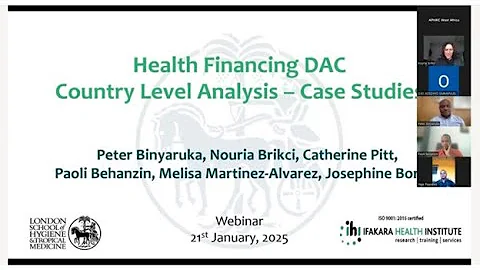 Health Financing Country Level Analysis - Case Studies
