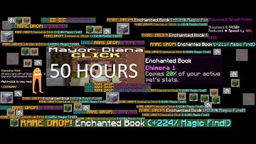 50 HOURS OF DIANA (Hypixel Skyblock Moments #38)