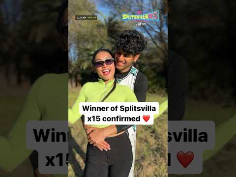 Splitsvilla 15 Winner
