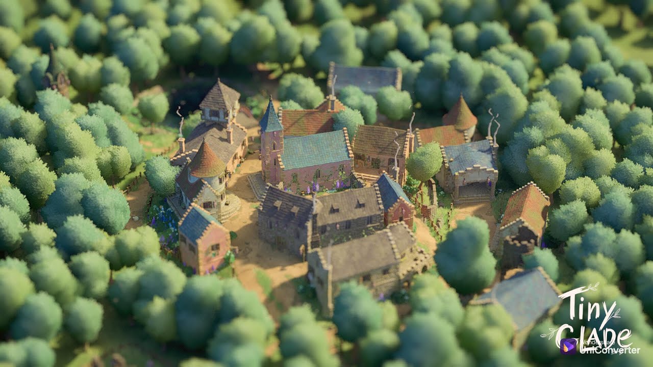 Tiny Glade Beautiful tiny town (No commentary) part 1