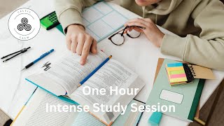 1 Hour Intense Study Focus Sound Scape: Boost Concentration and Productivity for Exam Prep