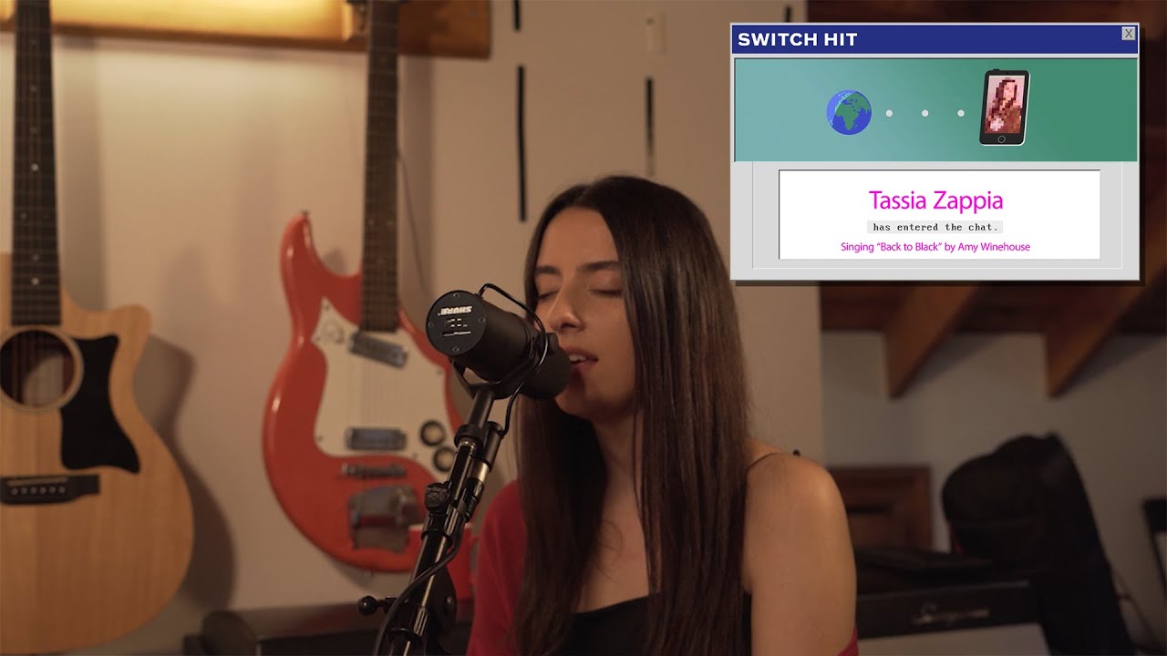 Tassia Zappia Covering “Back To Black” by Amy Winehouse on Switch Hit