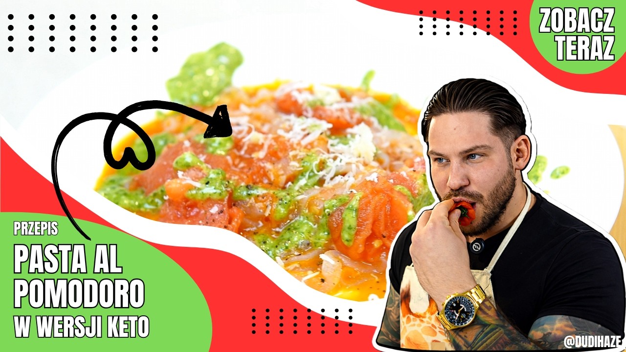 Makaron Ketogeniczny po Włosku! Czyli Pasta al pomodoro