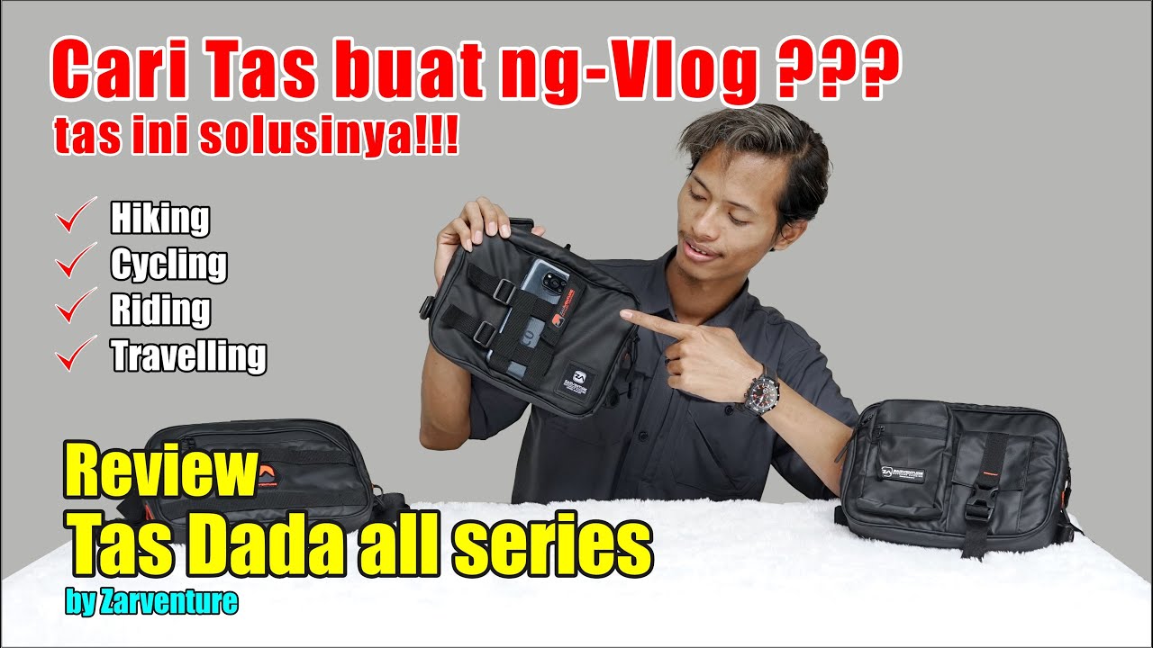 Rekomendasi Tas Dada Terbaik!!! bisa buat ng-VLOG