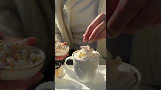 Hot Chocolate at the Carlton Hotel Sun Terrace