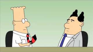 Dilbert: Dismissive Scoffing and Jargon