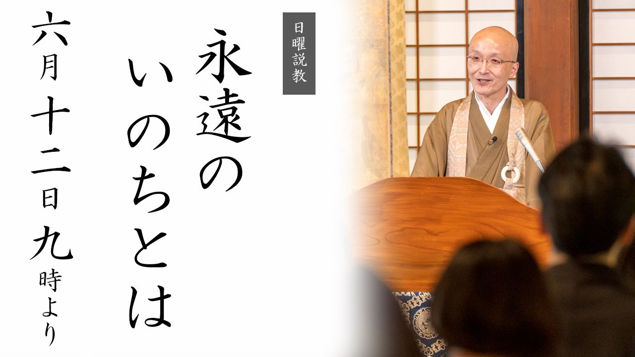 【日曜説教：令和4年6月】永遠のいのちとは ｜  臨済宗円覚寺派管長 横田南嶺老師